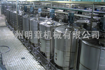 High shear emulsification tank