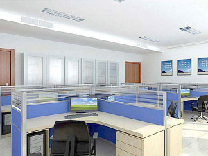 Office scene